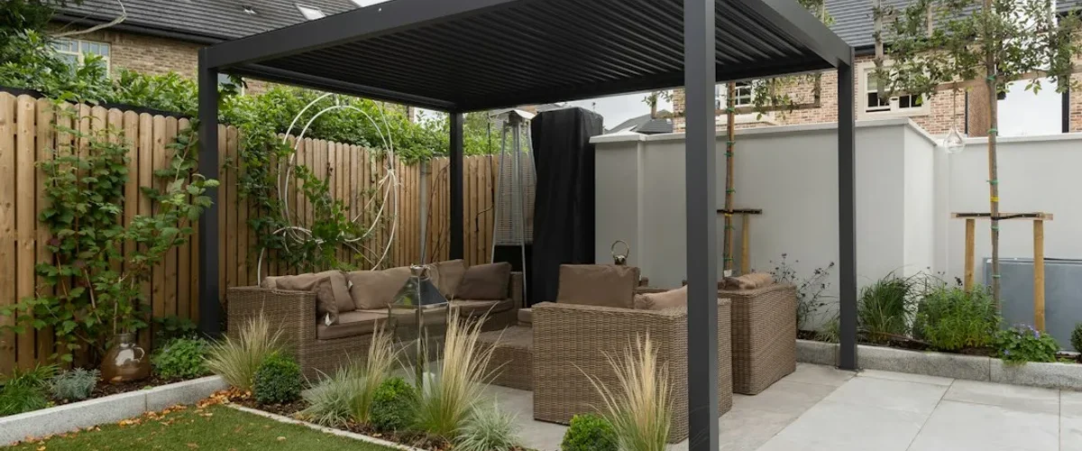 pergola bois aluminium